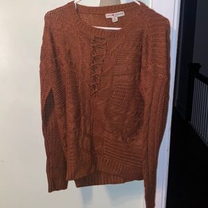 Brown sweater